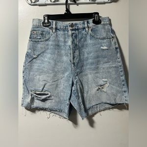 Garage Denim Shorts